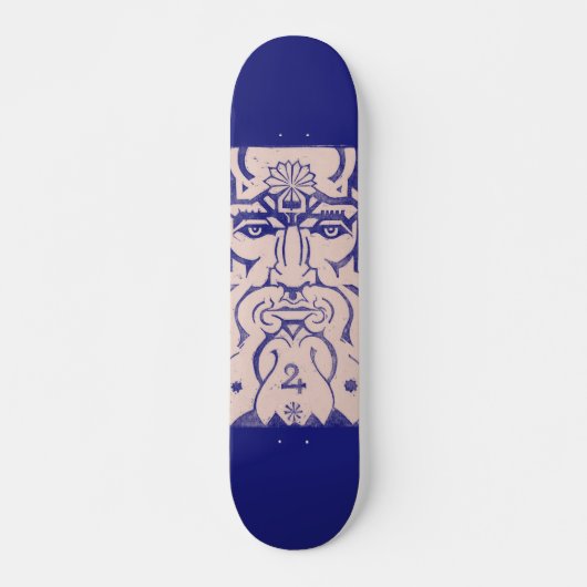 Jupiter Zeus King of Gods Griechische Mythologie B Skateboard (Vorne)