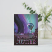 Jupiter | Zukunftsvisionen der NASA Postkarte (Stehend Vorderseite)