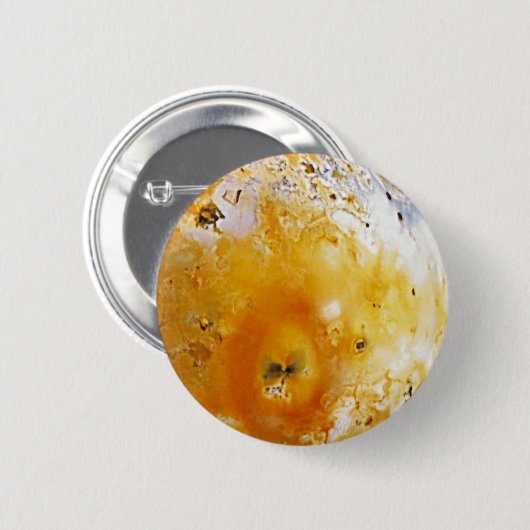 Jupitermond Io Button (Vorne & Hinten)