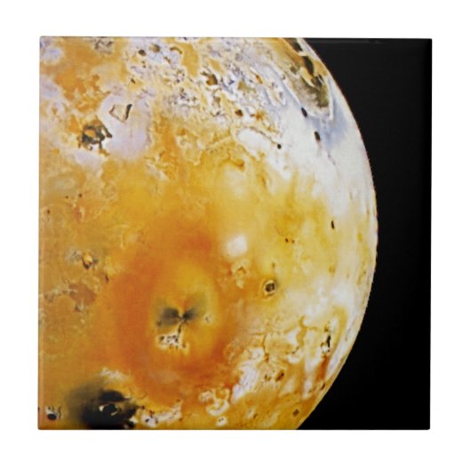 Jupitermond Io Fliese (Vorderseite)