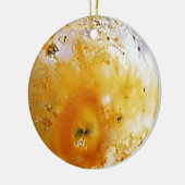 Jupitermond Io Keramikornament (Links)