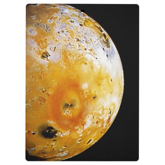 Jupitermond Io Klemmbrett (Rückseite)
