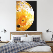 Jupitermond Io Leinwanddruck (Insitu (Schlafzimmer))