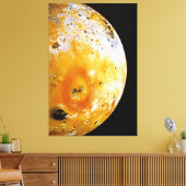 Jupitermond Io Leinwanddruck (Insitu (Wohnzimmer))