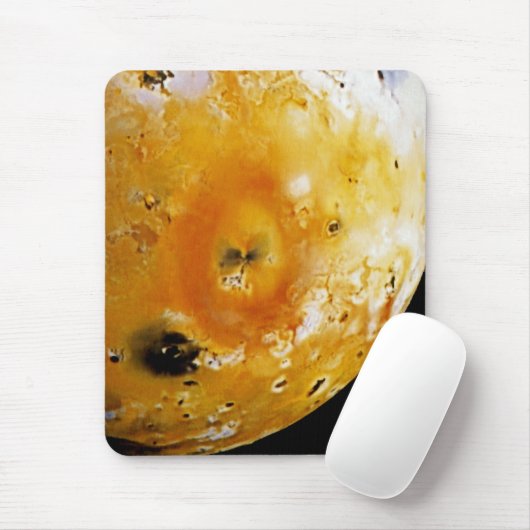 Jupitermond Io Mousepad (Mit Mouse)
