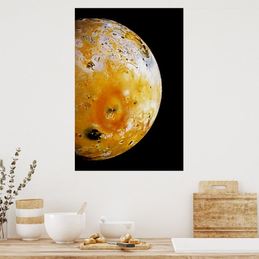Jupitermond Io Poster (Küche)