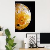 Jupitermond Io Poster (Heimbüro)