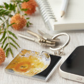 Jupitermond Io Schlüsselanhänger (Vorderseite rechts)