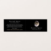 Jupiter's Ganymede Galilean Moon, Astronomiegeschä Visitenkarten (Außenseite Aufgefaltet)