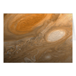 Jupiters große rote Stelle der Karte von des