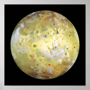 Jupiters Mond Lo Poster
