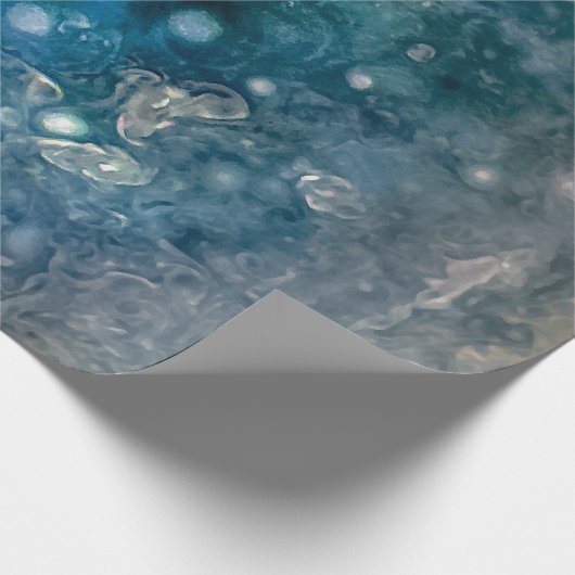 JUPITERS SÜDLICHE POLE GESCHENKPAPIER (Ecke)