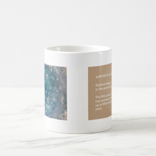 JUPITERS SÜDLICHE POLE KAFFEETASSE (Mittel)