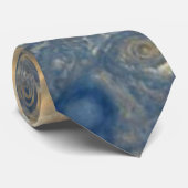 Jupiters wirbelnde Wolken Krawatte (Gerollt)