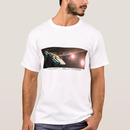 Jupitersonnenaufgang T-Shirt (Vorderseite)