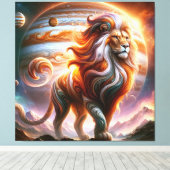 Jupiterstolz Leinwanddruck (Insitu (Holzboden))