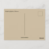 Jupitertempel im Libanon Postkarte (Rückseite)