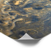 Jupiterwolken Poster (Ecke)