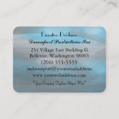 Juppenstrobe elegantes berufliches visitenkarte (Rückseite)