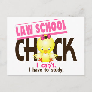 Jura School Chick 1 Postkarte