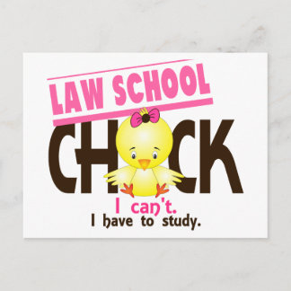 Jura School Chick 1 Postkarte