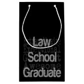 Jura School Graduate Extraordinaire Kleine Geschenktüte (Rückseite)