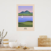 Jura Schottland Reiseplakat Poster (Küche)