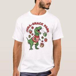 Jura-Snack Park – Christmas Dino Party T-Shirt