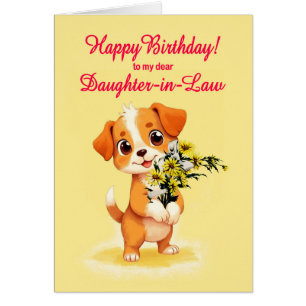 Jura-Tochter Welpe und Blume