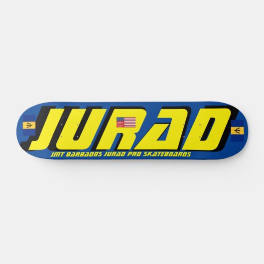 JURAD JMT BARB 7 3/4" Skateboard Deck (Horizontal)