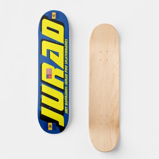 JURAD JMT BARB 7 3/4" Skateboard Deck (Vorderseite)