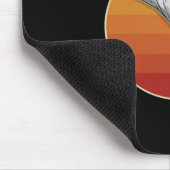Juras-kick Periode Lustiger Karate Kampfsport Dino Mousepad (Ecke)
