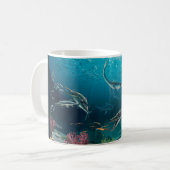 Juraschottland - altes Wasserleben Kaffeetasse (Vorderseite Links)