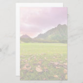 Jurasonnenuntergang Briefpapier (Vorne/Hinten)