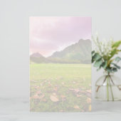 Jurasonnenuntergang Briefpapier (Stehend Vorderseite)