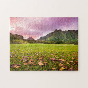 Jurasonnenuntergang Puzzle