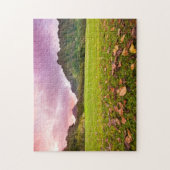 Jurasonnenuntergang Puzzle (Vertikal)