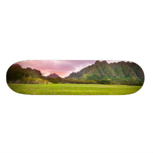 Jurasonnenuntergang Skateboard