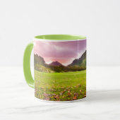 Jurasonnenuntergang Tasse (Vorderseite Links)