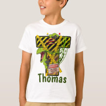 Jurassic Alphabet | Individuelle Name des Anfangss