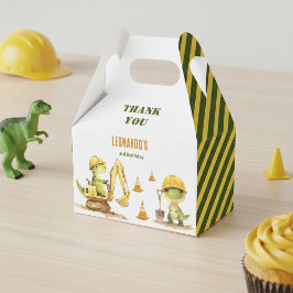 Jurassic Baustellen-Jungen-Geburtstag Geschenkschachtel