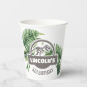 Jurassic Birthday Party Paper Cups Pappbecher (Vorderseite)