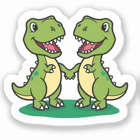 Jurassic Bond Sticker (Vorderseite)