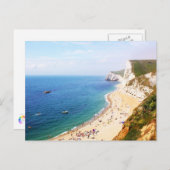 Jurassic Coast, UK Postkarte (Vorne/Hinten)