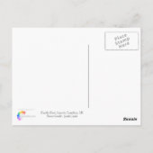 Jurassic Coastline, Vereinigtes Königreich Postkarte (Rückseite)