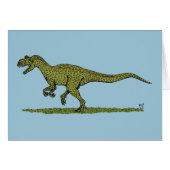 Jurassic Dinosaur Allosaurus (Vorderseite (Horizontal))