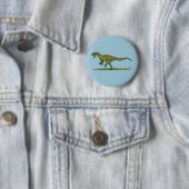 Jurassic Dinosaur Allosaurus Button (Beispiel)