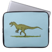 Jurassic Dinosaur Allosaurus Laptopschutzhülle (Vorderseite)