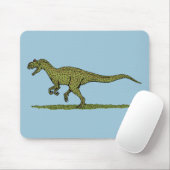 Jurassic Dinosaur Allosaurus Mousepad (Mit Mouse)