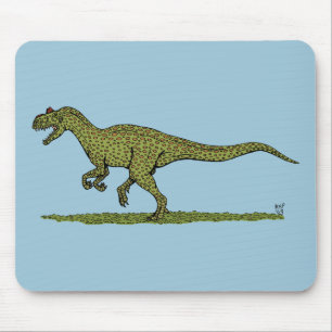 Jurassic Dinosaur Allosaurus Mousepad